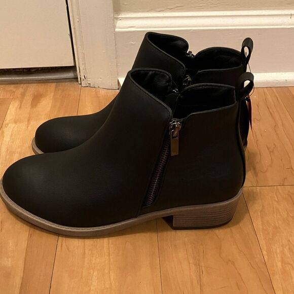 Jeossy Women's 905 Ankle Boots, Classic Low Heeled Short Booties - Picture 3 of 6